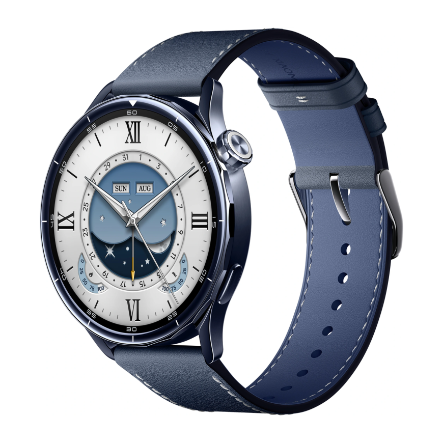 Умные часы Xiaomi Watch S5 46 мм, кожаный ремешок (версия Global)